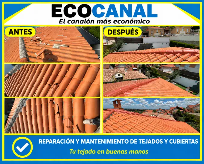 Ejemplo de trabajo de canalones, cubiertas, pérgolas e impermeabilización ejecutado por Cubiertas Ecocanal