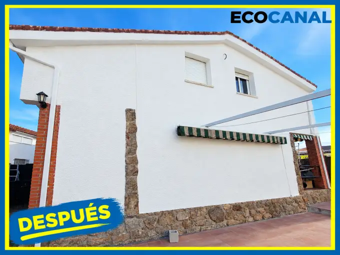 Ejemplo de trabajo de canalones, cubiertas, pérgolas e impermeabilización ejecutado por Cubiertas Ecocanal