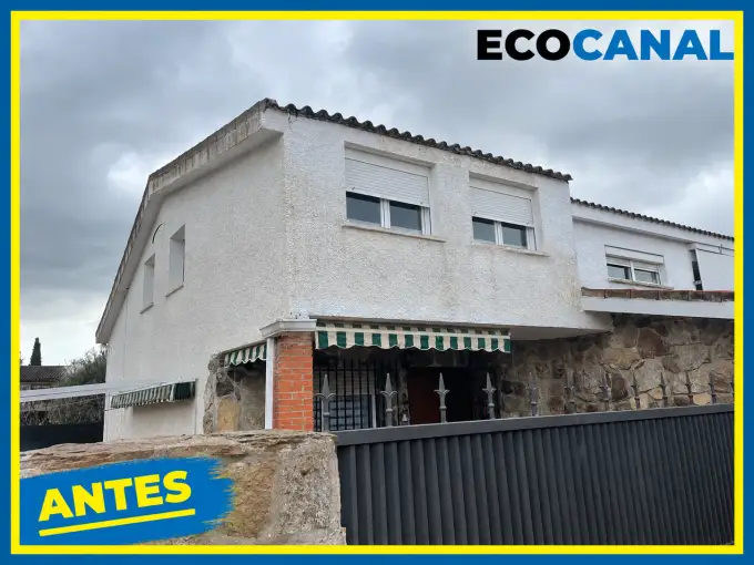 Ejemplo de trabajo de canalones, cubiertas, pérgolas e impermeabilización ejecutado por Cubiertas Ecocanal