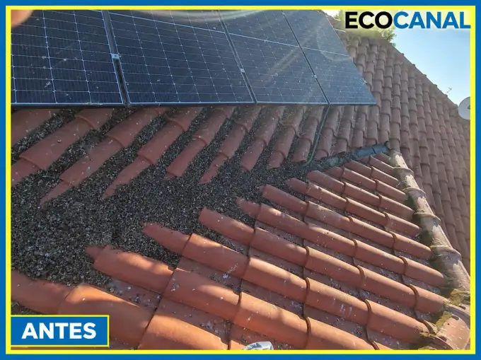 Ejemplo de trabajo de canalones, cubiertas, pérgolas e impermeabilización ejecutado por Cubiertas Ecocanal