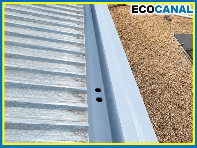 Ejemplo de trabajo de canalones, cubiertas, pérgolas e impermeabilización ejecutado por Cubiertas Ecocanal
